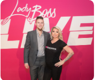 LadyBoss LIVE event stage
